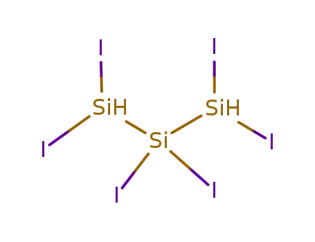 Molecular Structure of 192330-89-5 (Trisilane, 1,1,2,2,3,3-hexaiodo-)