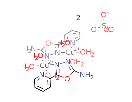bis[(2-amino-5-pyridin-2-yl-1,3,4-oxadiazole)(H2O)3 copper(II)] (SO4)2