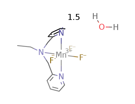 [MnF3(N,N-bis(2-pyridylmethyl)ethylamine)]*1.5H2O