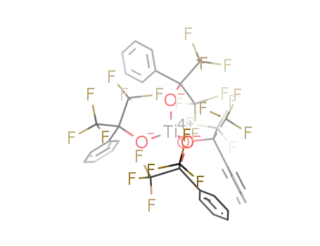 Ti(1,1,1,3,3,3-hexafluoro-2-phenyl-2-propanolate)4