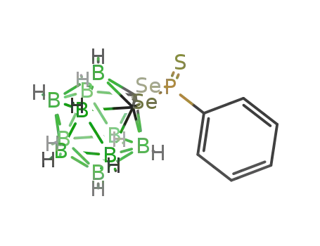 2-phenyl-2-thio-4,5-[1,2(1,2-dicarba-closo-dodecaborano)]-1,3-diselena-2-λ5-phospha-cyclopentane