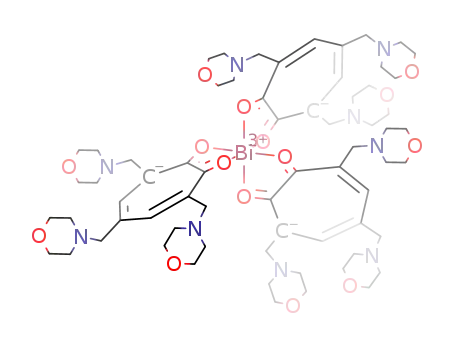 tris(3,5,7-tris(morpholinomethyl)tropolonato)bismuth(III)