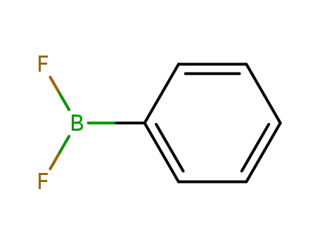 Molecular Structure of 368-98-9 (difluoro(phenyl)borane)