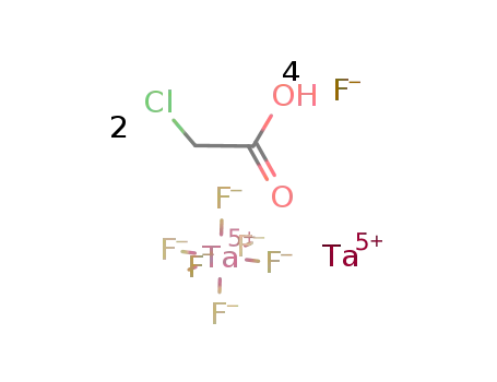 [TaF4(chloroacetic acid)2][TaF6]