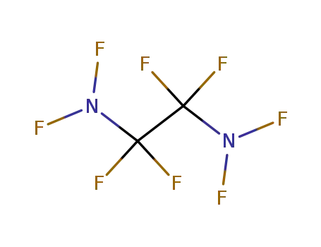 Molecular Structure of 1426-41-1 (1,2-Ethanediamine, N,N,N',N',1,1,2,2-octafluoro-)