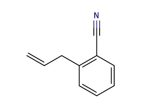 Molecular Structure of 61463-61-4 (3-(2-Cyanophenyl)prop-1-ene)
