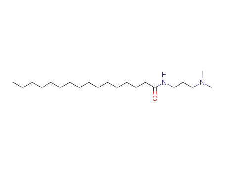 Molecular Structure of 39669-97-1 (N-[3-(dimethylamino)propyl]hexadecan-1-amide)