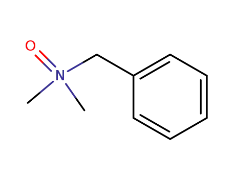 Molecular Structure of 5400-82-8 (N,N-dimethylbenzylamine N-oxide)