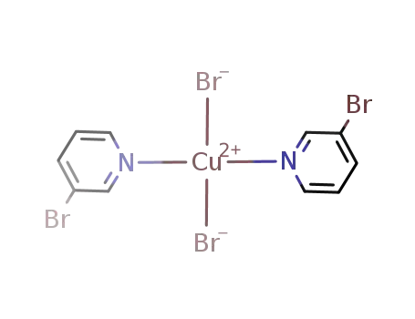trans-[CuBr2(3-bromopyridine)2]