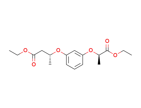 diethyl (2R,2'R)-2,2'-(1,3-phenylene)bis(oxy)dipropanoate