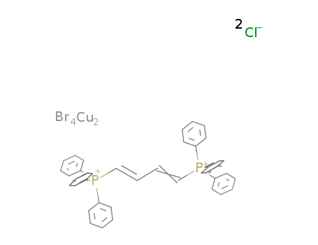 1,4-bis-(triphenylphosphino)buta-1,3-dienedichloride dibromocuprate