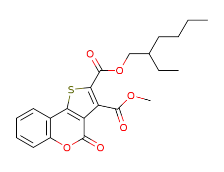 2-(2-ethylhexyl) 3-methyl 4-oxo-4H-thieno[3,2-c]chromene-2,3-dicarboxylate
