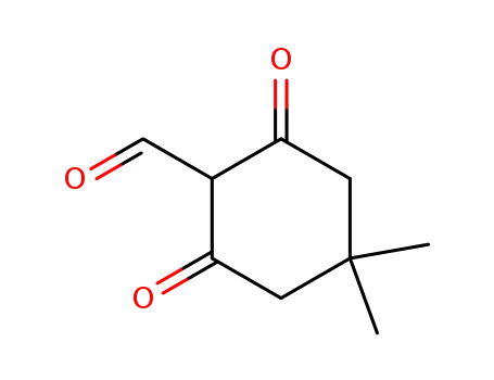 Molecular Structure of 16690-03-2 (4,4-DIMETHYL-2,6-DIOXO-CYCLOHEXANECARBALDEHYDE)