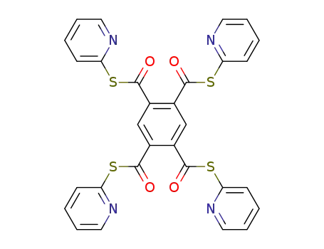 1,2,4,5-tetra(S-(pyridine-2'-yl))benzenetetrathioate
