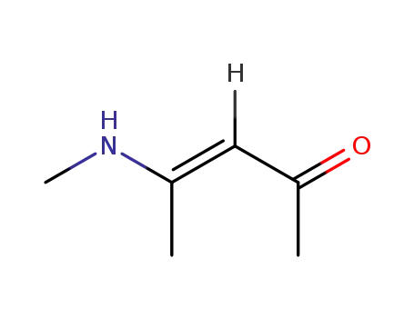 Molecular Structure of 130256-90-5 (3-Penten-2-one, 4-(methylamino)-, (E)- (9CI))