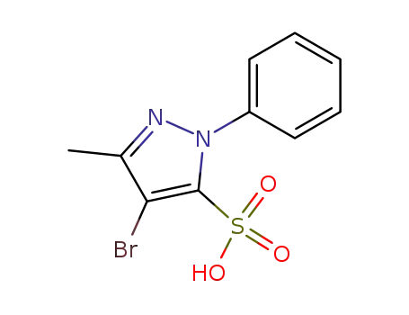 4-bromo-5-methyl-2-phenyl-2H-pyrazole-3-sulfonic acid