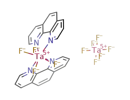 [TaF4(1,10-phenanthroline)2][TaF6]