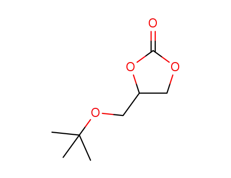 Molecular Structure of 84137-72-4 (1,3-Dioxolan-2-one, 4-[(1,1-dimethylethoxy)methyl]-)
