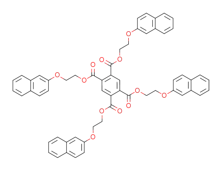 1,2,4,5-tetrakis<2-(2-naphthalenyloxy)ethyl>benzenetetracarboxylate