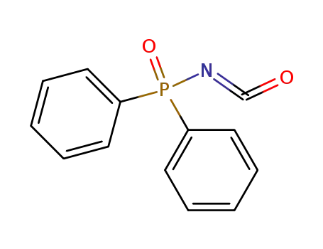 Molecular Structure of 6779-62-0 (Phosphinic isocyanate, diphenyl-)