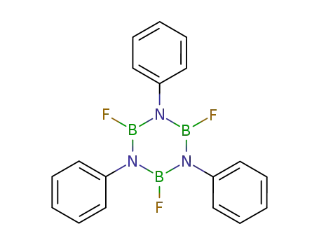 2,4,6-trifluoro-1,3,5-triphenyl-borazine