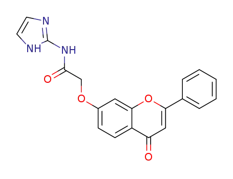 N-(1H-imidazol-2-yl)-2-((4-oxo-2-phenyl-4H-chromen-7-yl)oxy)acetamide