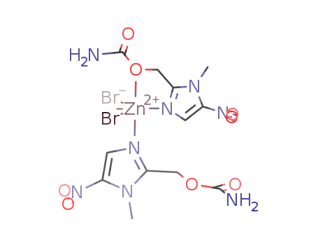 [Zn(ronidazole)2Br2]