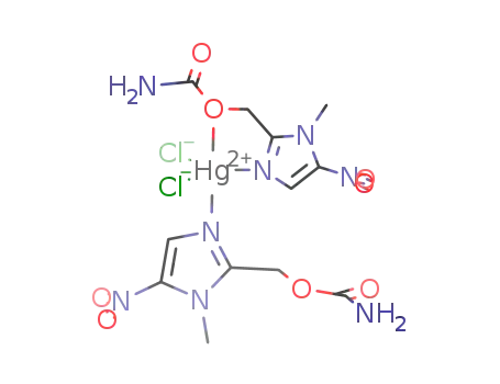 [Hg(ronidazole)2Cl2]