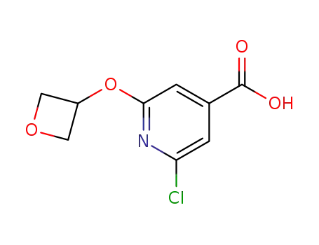 2-chloro-6-(oxetan-3-yloxy)isonicotinic acid