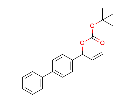 1-([1,1'-biphenyl]-4-yl)allyl tert-butyl carbonate