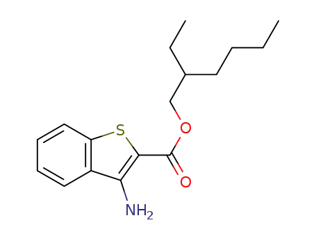 2-ethylhexyl 3-aminobenzo[b]thiophene-2-carboxylate