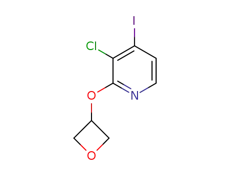 3-chloro-4-iodo-2-(oxetan-3-yloxy)pyridine