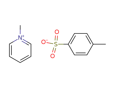 Molecular Structure of 38542-71-1 (4-methylbenzenesulfonic acid; 1-methylpyridine)