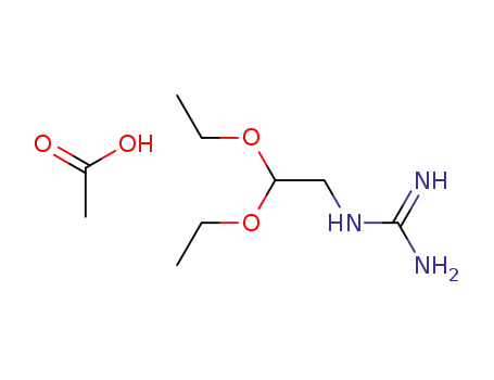 (2,2-diethoxy-ethyl)-guanidine; acetate