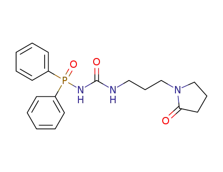 N-diphenylphosphoryl-N'-[3-(2-oxopyrrolidino)propyl]urea