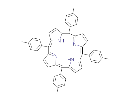 Molecular Structure of 14527-51-6 (5,10,15,20-TETRA-P-TOLYL-21H,23H-PORPHINE)