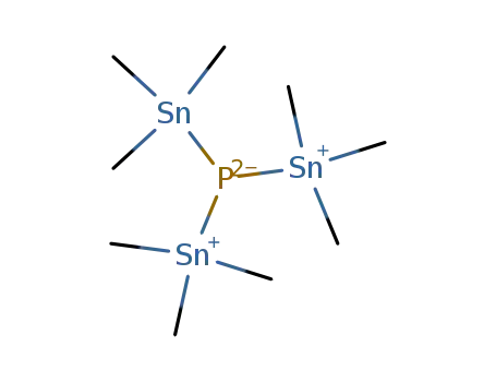 Molecular Structure of 10569-17-2 (Phosphine, tris(trimethylstannyl)-)