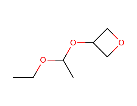 Molecular Structure of 85328-36-5 (Oxetane, 3-(1-ethoxyethoxy)-)