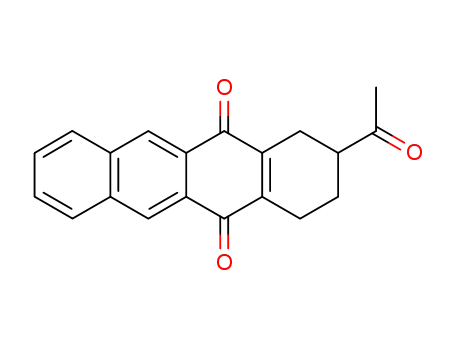 2-acetyl-1,2,3,4-tetrahydro-5,12-naphtacenequinone