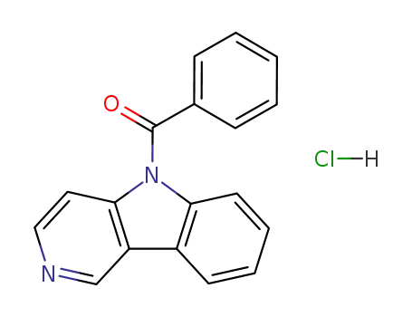 5-benzoyl-γ-carboline hydrochloride