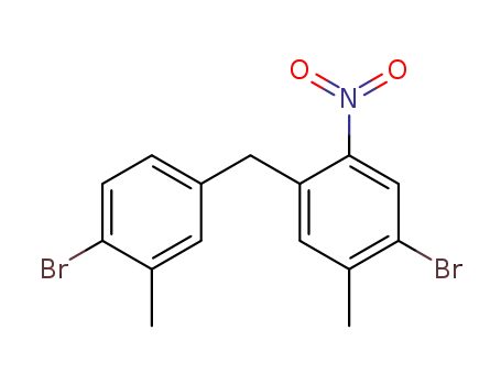 4,4'-dibromo-5,3'-dimethyl-2-nitrodiphenylmethane
