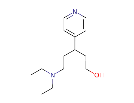 5-diethylamino-3-pyridin-4-yl-pentan-1-ol