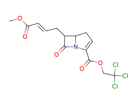 2,2,2-Trichloroethyl 6-(3-methoxycarbonylprop-2-ene-1-yl)-7-oxo-1-azabicyclo[3.2.0]hept-2-ene-2-carboxylate