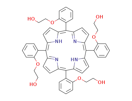 meso-tetra-(2-(2-hydroxyethoxy)phenyl)porphine