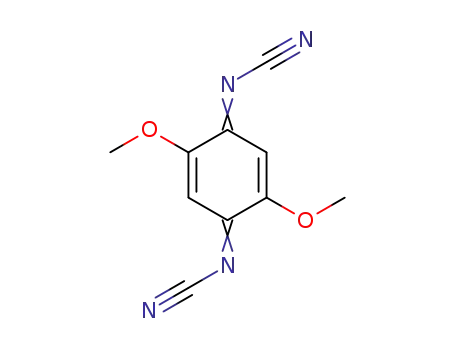 (E,E)-N,N'-Dicyan-2,5-dimethoxy-1,4-benzochinondiimin
