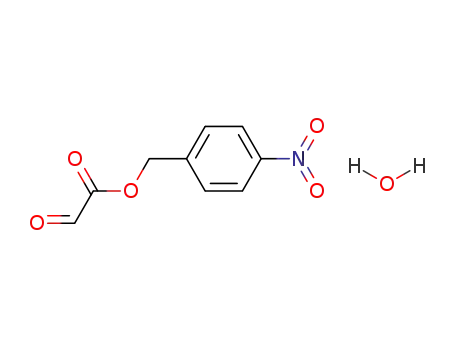 p-nitrobenzyl glyoxylate monohydrate