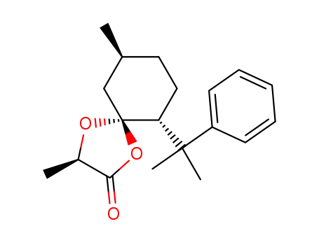 (3R,5S,6R,9S)-3,9-Dimethyl-6-(1-methyl-1-phenyl-ethyl)-1,4-dioxa-spiro[4.5]decan-2-one