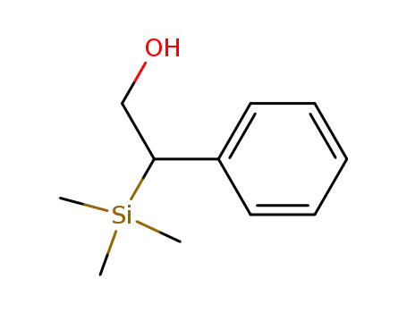 Benzeneethanol, b-(trimethylsilyl)-