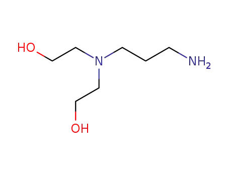 Molecular Structure of 4985-85-7 (N-(3-AMINOPROPYL)DIETHANOLAMINE)