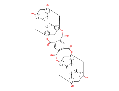 5,5',11,11',17,17',23,23'-octa-tert-butyl-25,25',26,26'-tetrahydroxy-27,27',28,28'-(pyromellitoyltetraoxy)biscalix<4>arene